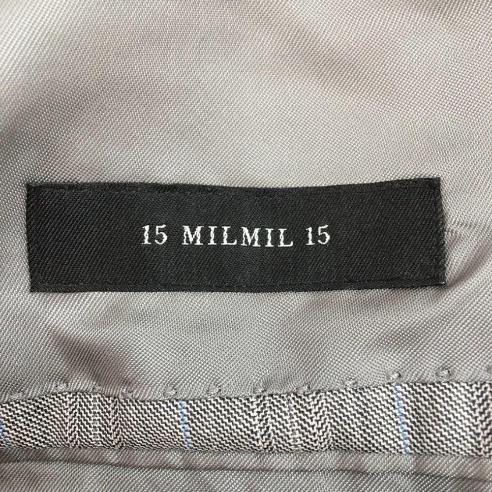 Ermenegildo Zegna Su Misura 15 Mil Mil 15 Gray Three Button Blazer Jacket 56 - Picture 12 of 12